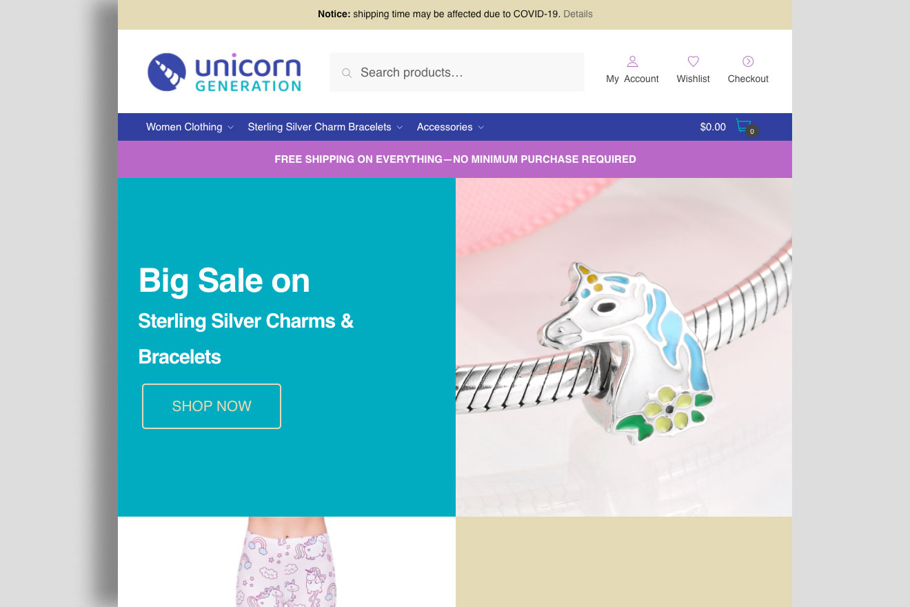 Unicorn Generation Website