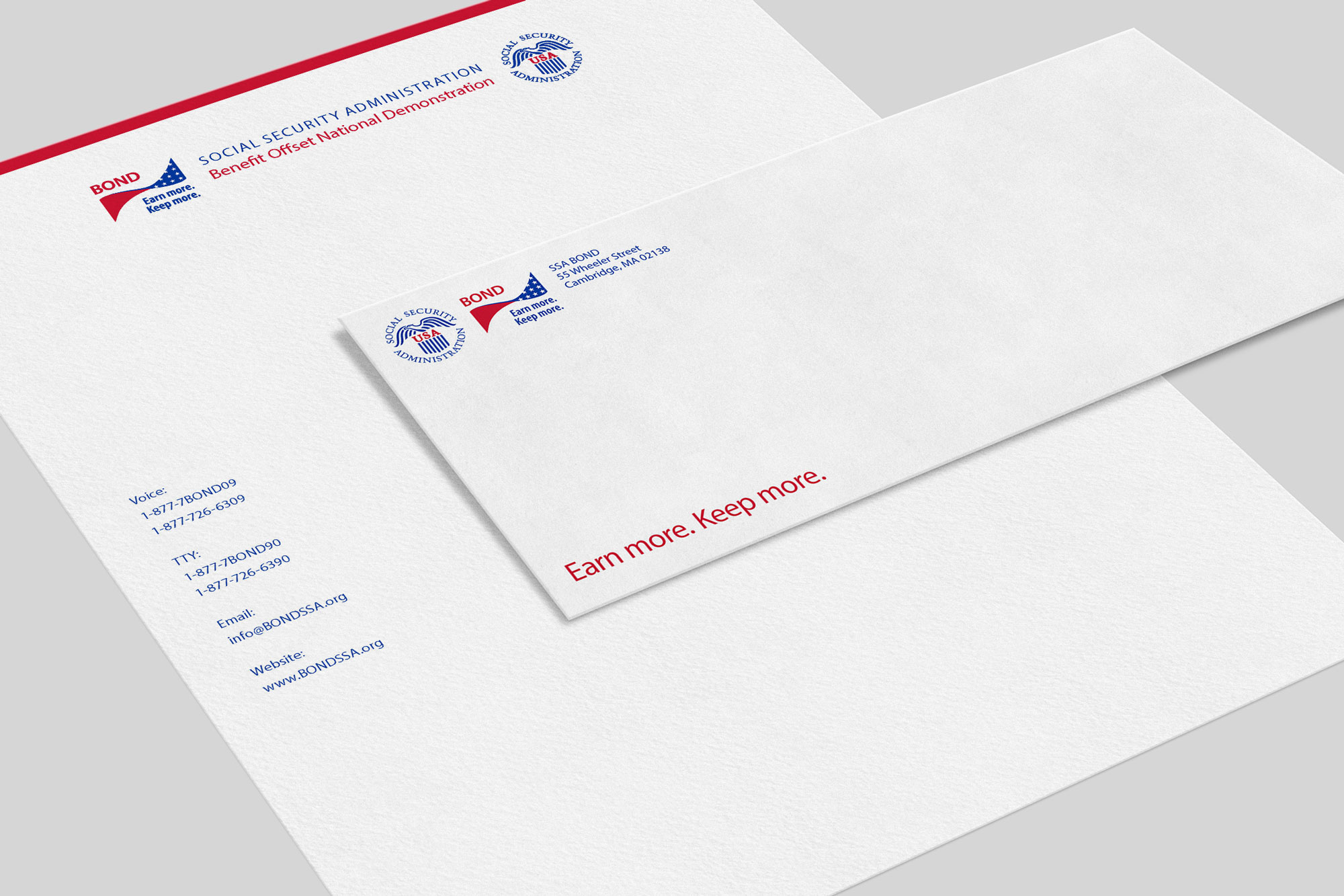 SSA BOND Stationery